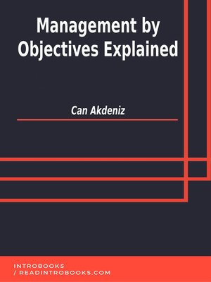 cover image of Management by Objectives Explained